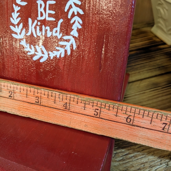 Wood Tablet or Book Holder Home Sweet Home Handmade Handcrafted - Picture 9 of 16